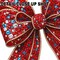 Christmas DTF Transfer - Rhinestone Sparkle Bow Ready to Press